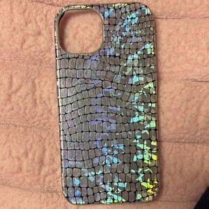 Iridescent Snake Skin Phone Case
